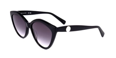 Longchamp LO730S 001 Zonnebril - Dames - Zwart