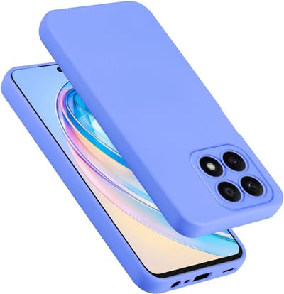 Cadorabo Hoesje geschikt voor Honor x8a in LIQUID LICHT PAARS - Beschermhoes gemaakt van flexibel TPU silicone Case Cover