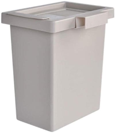 Prullenbak - Vuilnisbak Opslag Emmer - Keuken Afval Verzamelen - Aan de muur gemonteerd - 27x22x30.5cm - Groen