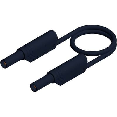 Hirschmann Test & Measurement MLS SIL WS 100/1 Veiligheidsmeetsnoer Banaanstekker 4 mm Banaanstekker 4 mm 1.00 m Zwart 1 stuk(s)