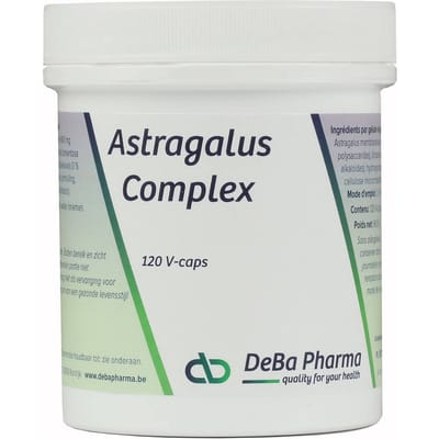 DeBa Pharma Astragalus Complex 120 Capsules