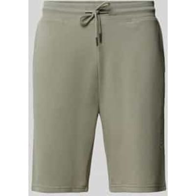 Regular fit sweatshorts van katoenmix