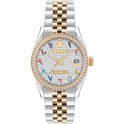 Philipp Plein Date Superlative PW2BA0123 Horloge - Staal - Multi - Ø 38 mm