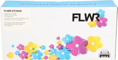 FLWR - Toner / 26A / Zwart - Geschikt voor HP