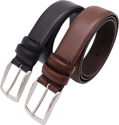 Safekeepers riemen - riem heren bruin - riem zwart - 2 stuks broekriemen - ceintuurs - zwart en bruin