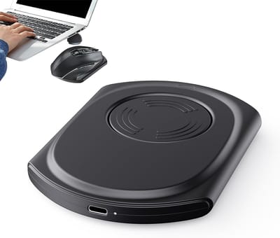 Muisbeweging Simulator - Computer Activator - Computer Wakker Houden - Stille Werking - 07 inch dik - Zwart