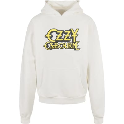 Merchcode Ozzy Osbourne - Ultimate Sin Vintage Ultra Heavy Hoodie/trui - XXL - Wit