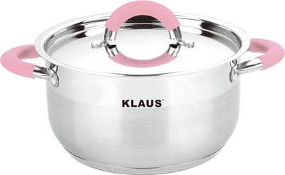 Klaus Pan 18cm-RVS-ROZE