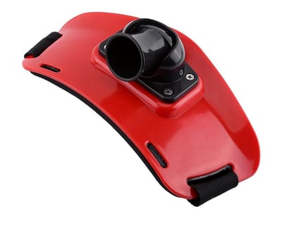 Allecto - Fishing Belt - Verstelbaar - Padded Rug - Rood - Vissen - Comfortabel - Geschikt voor Sportvissers - Kleur: Rood