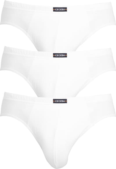 Ceceba heren slips (3-pack) - wit