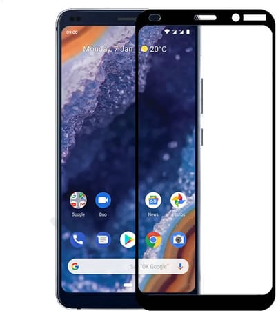 DrPhone – Glazen screen protector – Tempered glas - 9H – Geschikt voor Nokia 9 PureView