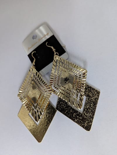 Amodi Oorhanger - Lange Oorbellen - Mode - Groot - Bohemien - Goudkleurig
