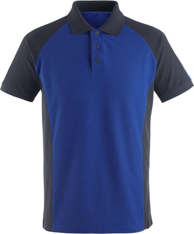 Mascot poloshirt - Bottrop - korenblauw / marine - maat XXL - 50569-961-11010