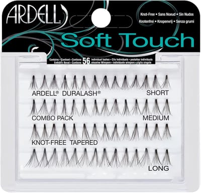 Ardell Soft Touch Combo Wimpern 56 Stuks - Wimpernset - Lange Knotloze Wimpers