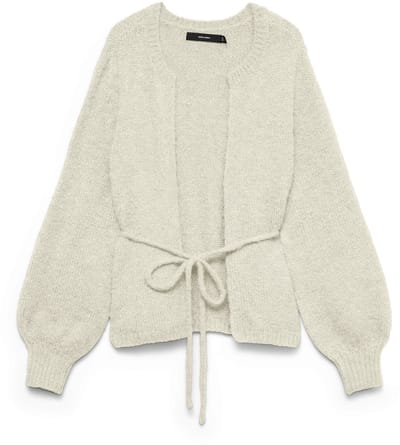 VERO MODA - VMAGNES LS O-NECK TIE CARDIGAN EXP - Dames - Cardigans