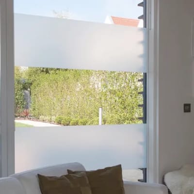 Transform Statische Raamfolie - Zandstraal Transparant - 45 X 150 Cm