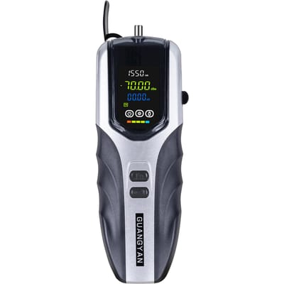 Draagbare optische vermogensmeter -70~+3dBm Oplaadbare optische vermogenstester Draagbare digitale mini zwart