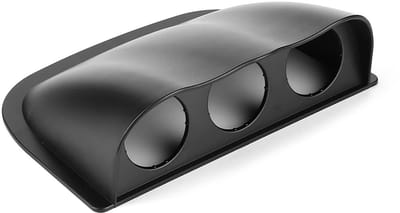 MTTproducts- Gauge Pod 3 Holes - Dashboard Beugel - Auto Accessoire - Stabiel en Betrouwbaar - Roestvrij Staal - 2 Inch/52 mm Meters - Dashboardmeter