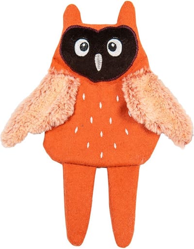 Jack & Vanilla Revive Hondenspeelgoed - Hondenknuffel - Oranje uil - Oranje