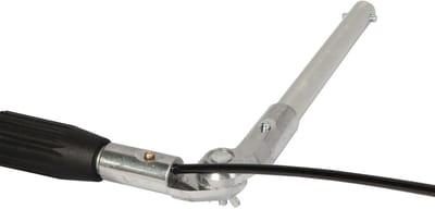 Dailygoods - Beweegbaar Metalen Scharnier met Watergeleidingsgat voor Telescoopstangen