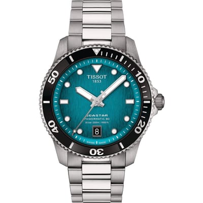 Tissot Roestvrij Staal Groene Wijzerplaat Heren Modehorloge T120.807.11.091.00 groen