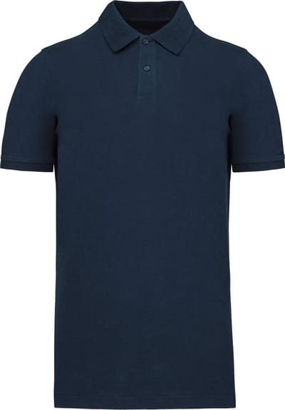 Kariban Piqué-herenpolo Bio180 K2025 - Navy - S