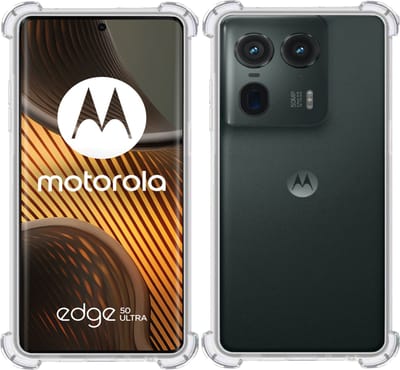 Hoesje geschikt voor Motorola Edge 50 Ultra – Extreme Shock Case – Case Transparant