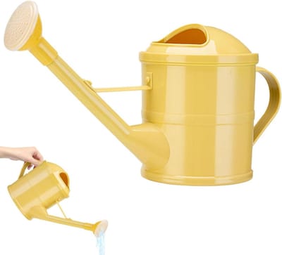 Gieter met lange uitloop - Planten watergever - Planten water geven - Afneembare sproeikop - 15 liter - Groen