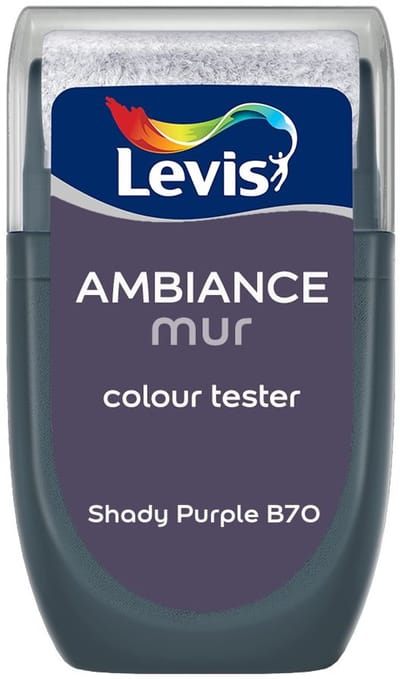 Levis - Muurverf Kleurtester Mat Mix - Shady Purple B70 - 30 ML
