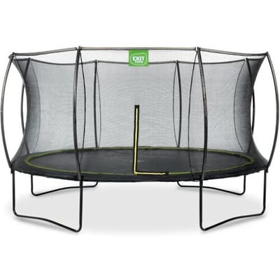 EXIT Silhouette Trampoline ø427cm - Op Poten - Rond - Trampoline Buiten - Voor Kinderen - Zwart