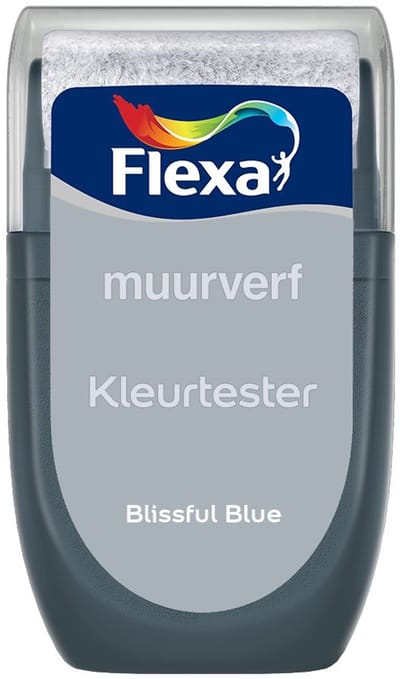 Flexa - Kleurtester Muurverf - Blissful Blue - 30 ML - Mengverf - 0.03L