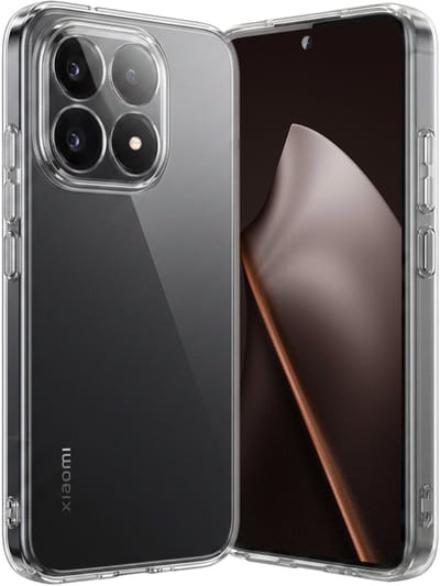 Hoes - Geschikt voor Xiaomi 15T - Sterk & Shockproof - Hoesje Cover - Siliconen Case - Transparant