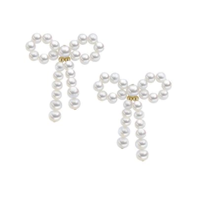 Luna-Pearls - 311.2123 - Oorbellen - Dames - 585 Geelgoud - Zoetwatercultuurparel