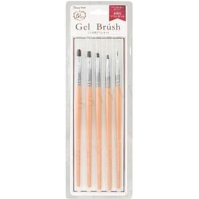 Beauty World - Nail Gel Brush Set 1 pc
