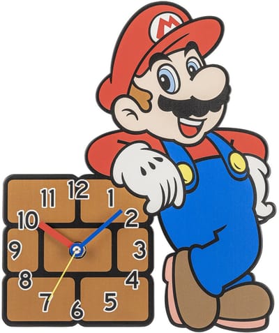Peers Hardy - Wall Clock Super Mario - Wandklok