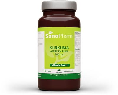 SanoPharm Kurkuma wholefood 60 Capsules