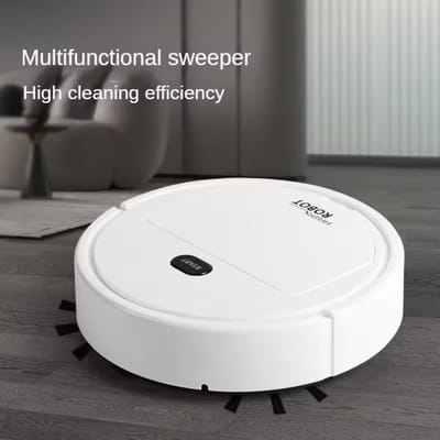 THEROB Smart robot stofzuiger met borstels en Veegdoek. 3 in 1.Zuigen, vegen en dweilen. Krachtige smart robot stofzuiger uitvoering is een onmisbare hulp