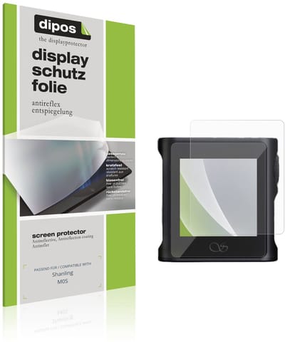 dipos – 4x Matte Beschermfolie geschikt voor Shanling M0S | Krasbestendige & antireflecterende Screenprotector Ultra-Thin