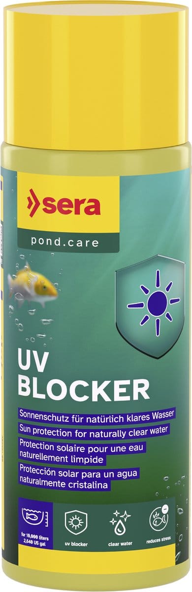 sera Pond Uv-Blocker 250 ml - Zonbescherming voor natuurlijk helder water
