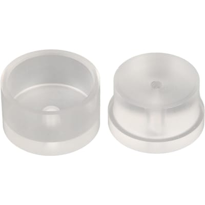 Montre Fermer Barillet de Ressort Moteur Résine Couvercle de Montre Boîte à Ressort à Pression pour Réparation de Montre Blanc white
