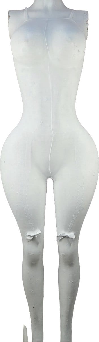 BamBella ® - Panty pak -Onesize - body suit - Dames - Onesize - Erotische jumpsuit van kant lingerie wit