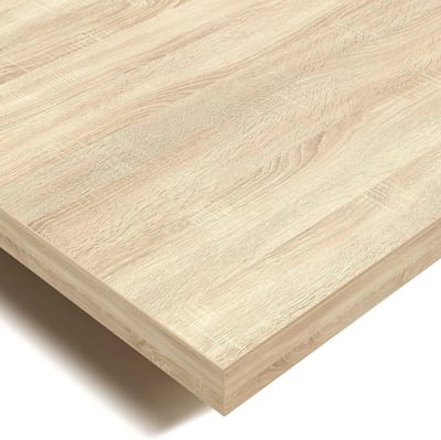 Tafelblad Bureau - Bureaublad Werkplek - DIY Tafel Maken - Krasbestendig Oppervlak - 160x80 cm - Eco Sonoma Eik