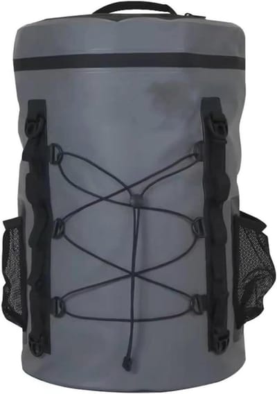 Motorbagage Koffer - Opbergtas - Motor Rijden - Volledig Waterdicht - 40L Capaciteit - Grijs