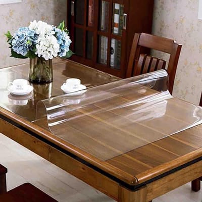 Tafelkleed - Beschermhoes - Tafel Beschermen - Waterdicht Zacht - 70x55 cm - Transparant