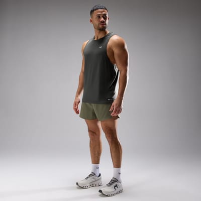 MP Heren Velocity Ultra Naadloze Singlet - Gewassen Zwart - XXL