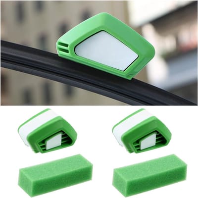 Oneay 2-delige reparatieset voor ruitenwissers, ergonomisch ontwerp, universele multifunctionele reparatieonderdelen, compatibel met de meeste automodellen.