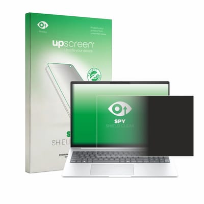 upscreen - privacy screenprotector voor HP EliteBook 8 G2a 16" - Folie Beschermfolie Blauwlichtfilter