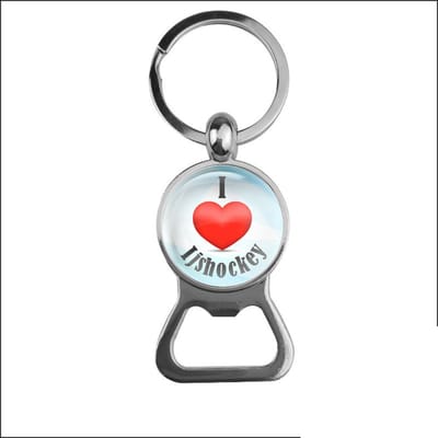 Bieropener Glas - I Love Ijshockey