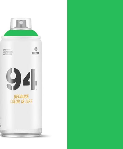 MTN94 Mystic Groene spuitverf - 400ml lage druk en matte afwerking