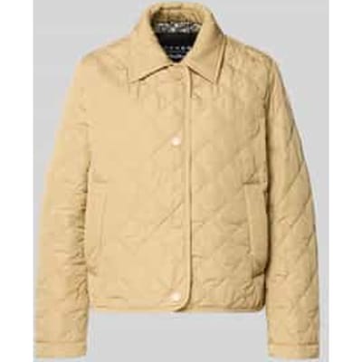 Regular fit gewatteerd jack met platte kraag Model 'GELO'